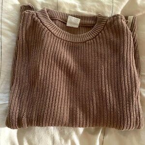 Jax and Lennon fisherman sweater